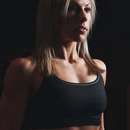Lesbian Fitness Freak with Sporty Body in Reading